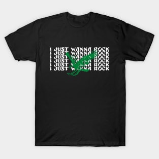 I Just Wanna Rock Philadelphia Eagles Superbowl T-Shirt